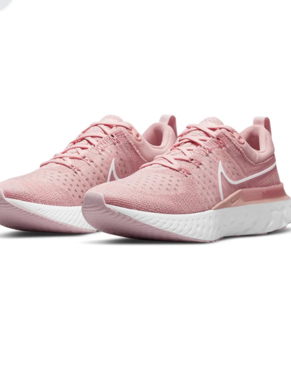 NIKE React Infinity Run Flyknit 2 Pink Glaze size 8.5 NEW